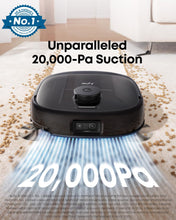 eufy E25 Omni Robot Vacuum Cleaner with Mop, HydroJet System, 20,000 Pa Turbo Powerful Suction, Zero Tangling, Corner-to-Edge Deep Cleaning and Mop Lifting, with Auto All-In-One Station