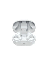 Faster S50 Wireless Earbuds with Active Voice Assistant - 6 Hours Playtime - HiFi Stereo Sound - Bluetooth Earphones with Ultra-Low Latency - IPX5 Sweat & Splash Proof - For Exercise, Gym - Compatible with iPhone & Android (White)