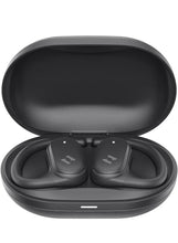 Open-Ear Wireless Earbuds with 64H Playtime, 8.5H Single Charge, Bluetooth 5.4, Dual ENC Mics for Clear Calls, 14.2mm Drivers, IPX5 Waterproof, Type-C Charging, Hall Switch Auto Pairing, Lightweight Secure Fit for Workouts, Travel, Music, and More (Black)