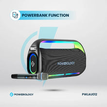 [PWLAU012] Powerology Deep Bass Party Speaker - Black