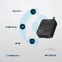 Powerology Power Strip 3250W 3AC - Black
