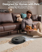 eufy X10 Pro Omni Robot Vacuum & Mop – 8000Pa Suction, Auto-Clean Station, AI Obstacle Avoidance, iPath Laser, MopMaster 2.0 – Black