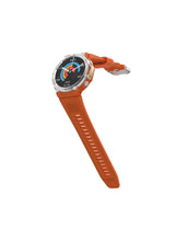 SW02 Vintage Smart Watch with Water Resistant, NFC Payment, and Sleep, Heart Rate, Pressure, and Oxygen Monitoring - Orange