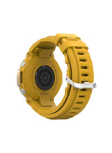 SW02 Vintage Smart Watch with Water Resistant, NFC Payment, and Sleep, Heart Rate, Pressure, and Oxygen Monitoring - Yellow