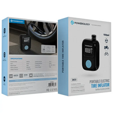 [PSM018] Powerology Portable Electric Tire Inflator - Black