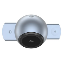 [PWCUQC039] Powerology Qi2 Speaker Charge Station - Gray