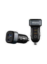 CH11 PowerDrive 48W Car Charger with Safety Protection and Dual-Port Functionality
