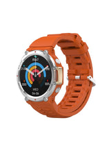 SW02 Vintage Smart Watch with Water Resistant, NFC Payment, and Sleep, Heart Rate, Pressure, and Oxygen Monitoring - Orange