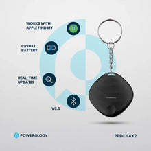 [PPBCHAX2] Powerology Smart Tag - Black