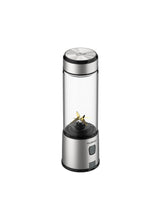BlendMaster Portable Blender & Powerful Ice-Crushing Blades, 450ml, Safety Lock, Rechargeable Battery, Shock Resistant Glass, Self-Cleaning Functionality