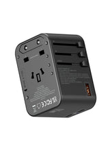 Wall Charger 65W Travel & Safety Protection and Multi-Port Functionality