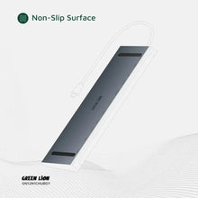 Green Lion 12-in-1 4K HDMI Ethernet USB-C Hub - Gray