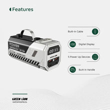 Green Lion 50000mAh Power Bank 22.5W - Silver