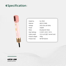 Green Lion 5 in 1 Professional Hair Styler 2 - Pink