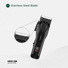 Green Lion Clip Pro Professional Hair Clipper - Black