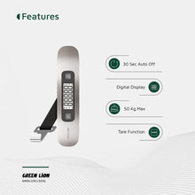 [GNDLUSCL50SL] Green Lion Digital Luggage Scale - Silver