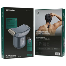 Green Lion Flexgroom 2 in 1 Body Groomer - Gray
