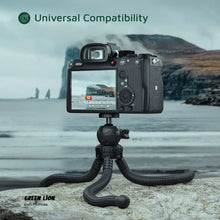[GNFLTRIPDBK] Green Lion Flexible Tripod with Foam Grips - Black
