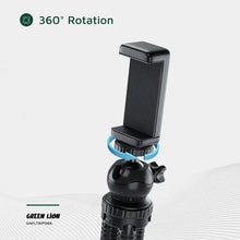 [GNFLTRIPDBK] Green Lion Flexible Tripod with Foam Grips - Black