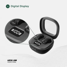 Green Lion Geneva True Wireless Earbuds - Black