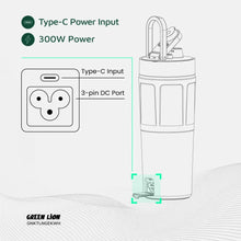 [GNKTLNGEKWH] Green Lion Kettle & Go Electric Kettle 600mL - White