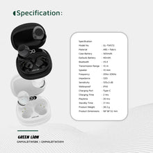 Green Lion Malbun True Wireless Earbuds