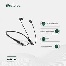 Green Lion Neck X Wireless Neckband