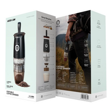 Green Lion Portable Coffee Grinder-Black