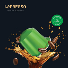 Lepresso Aluminum Capsules for Nespresso Blended 10Pcs Gold