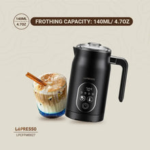 Lepresso Four Froth Milk Frother - Black
