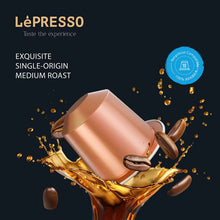 Lepresso Rwanda Single Origin Coffee Capsules - Gold