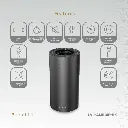 Levelo 2000mAh Ambiance Car Aroma Diffuser - Black