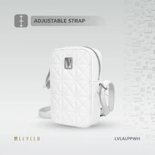 Levelo Albino Ladies Phone Pouch - White