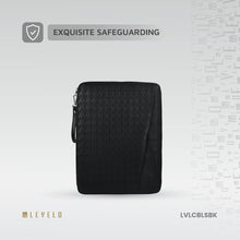 Levelo Cristallo Booktype Laptop Sleeve - Black