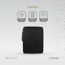 Levelo Cristallo Booktype Laptop Sleeve - Black