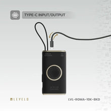 Levelo Roma 10000mAh Power Bank With Integrated Cable & Apple Watch Charger