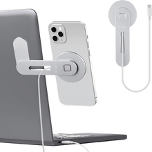 Levelo Energia MagSafe Wireless Charging Phone Stand - Silver