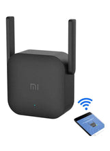 Mi Wi-Fi Range Extender Pro Wifi Repeater, Network Expander/ 2 External Antenna/ Up to 300Mbps / Up to 16 devices Connectivity / Plug & Play Black