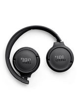 Tune 520Bt Wireless On Ear Headphones Pure Bass Sound 57H Battery Hands Free Call Plus Voice Aware Multi Point Connection Lightweight And Foldable Black