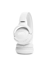 Tune 520Bt Wireless On Ear Headphones Pure Bass Sound 57H Battery Hands Free Call Plus Voice Aware Multi Point Connection Lightweight And Foldable White