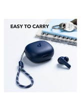 P20i True Wireless Earbuds, 10mm Drivers with Big Bass, 30H Long Playtime, IPX5 Water-Resistant, 2 Mics for AI Clear Calls, 22 Preset EQs, Customization via App Blue