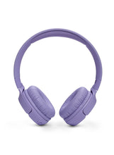 Tune 520Bt Wireless On-Ear Headphones, Pure Bass Sound, 57H Battery With Speed Charge, Hands-Free Call + Voice Aware, Multi-Point Connection, Lightweight And Foldable Purple