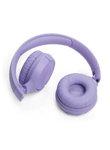 Tune 520Bt Wireless On-Ear Headphones, Pure Bass Sound, 57H Battery With Speed Charge, Hands-Free Call + Voice Aware, Multi-Point Connection, Lightweight And Foldable Purple