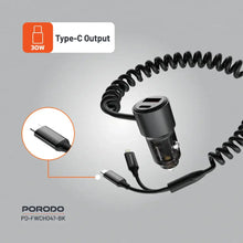 [PD-FWCH047-BK] Porodo 95W Car Charger - Black