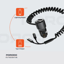 [PD-FWCH047-BK] Porodo 95W Car Charger - Black