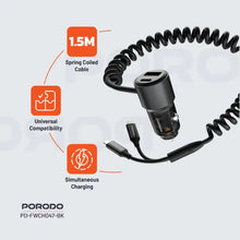 [PD-FWCH047-BK] Porodo 95W Car Charger - Black