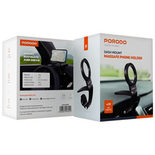 Porodo Dash Mount MagSafe Phone Holder - Black