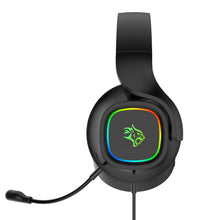 [PDX418] Porodo Gaming RGB Headphone with Detachable Microphone - Black	