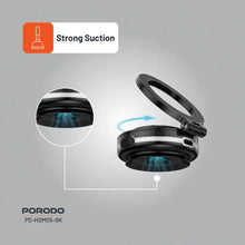 [PD-HSM05-BK] Porodo HS05 Vacuseal MagSafe Magnetic Mount - Black