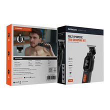 [PD-LFST165-BK] Porodo Lifestyle Multi-Purpose Trio Grooming Kit - Black